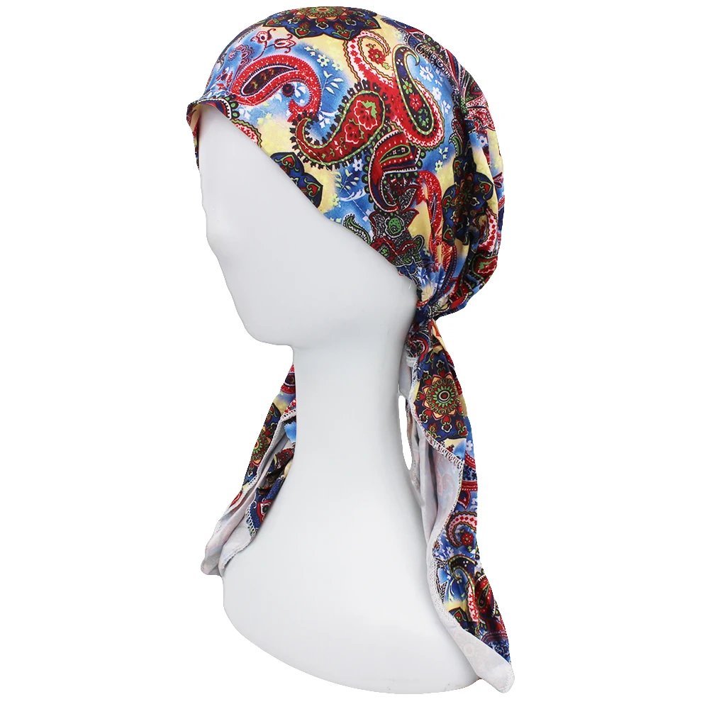Chemo Skullies Beanie Girl Traditional Design Bandanas Women Turban Head Wrap For Hair Loss Cap Headwear Lady Rural Female HT229 Chemo Skullies Beanie Girl Traditional Design Bandanas Women Turban Head Wrap For Hair Loss Cap Headwear Lady Rural Female HT229