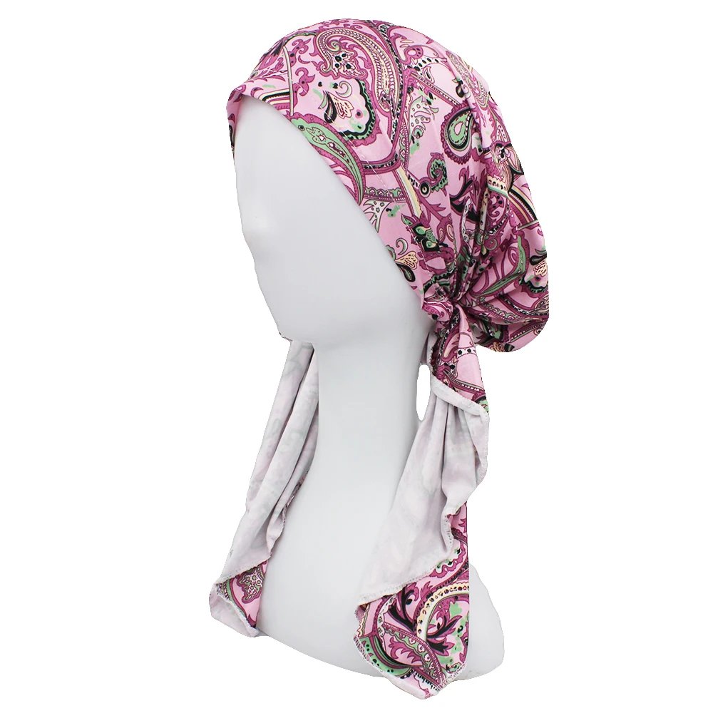 Chemo Skullies Beanie Girl Traditional Design Bandanas Women Turban Head Wrap For Hair Loss Cap Headwear Lady Rural Female HT229 Chemo Skullies Beanie Girl Traditional Design Bandanas Women Turban Head Wrap For Hair Loss Cap Headwear Lady Rural Female HT229