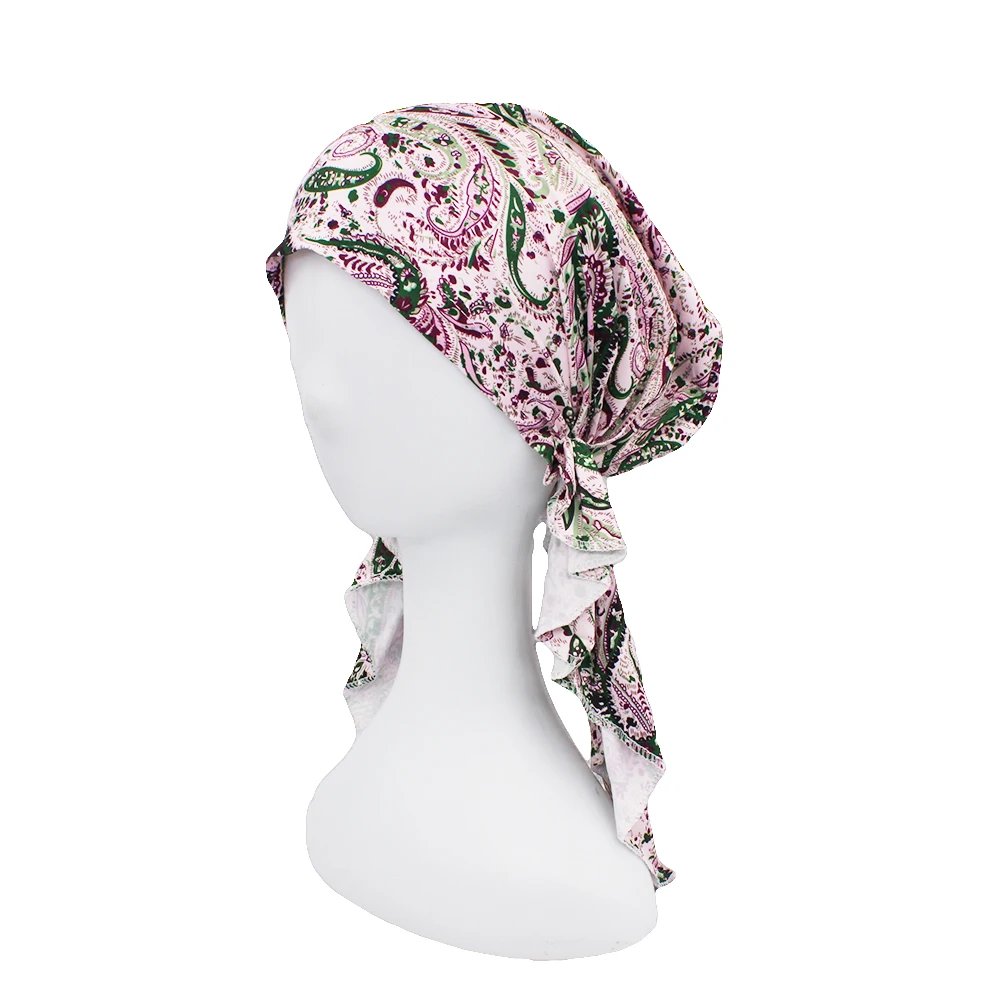 Chemo Skullies Beanie Girl Traditional Design Bandanas Women Turban Head Wrap For Hair Loss Cap Headwear Lady Rural Female HT229 Chemo Skullies Beanie Girl Traditional Design Bandanas Women Turban Head Wrap For Hair Loss Cap Headwear Lady Rural Female HT229