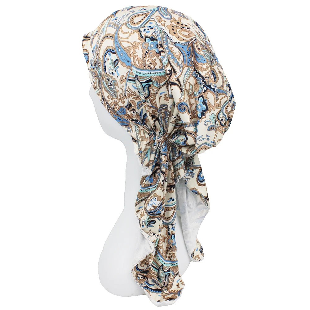 Chemo Skullies Beanie Girl Traditional Design Bandanas Women Turban Head Wrap For Hair Loss Cap Headwear Lady Rural Female HT229 Chemo Skullies Beanie Girl Traditional Design Bandanas Women Turban Head Wrap For Hair Loss Cap Headwear Lady Rural Female HT229