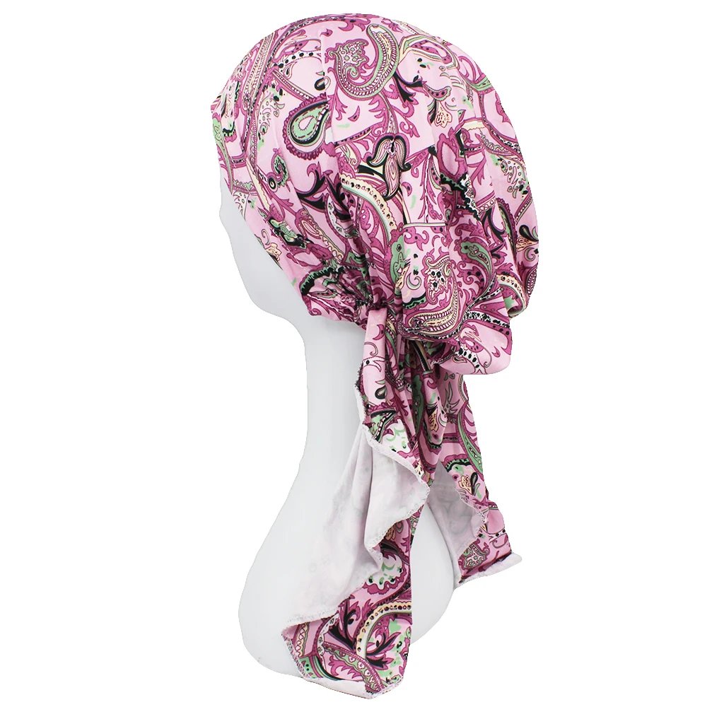 Chemo Skullies Beanie Girl Traditional Design Bandanas Women Turban Head Wrap For Hair Loss Cap Headwear Lady Rural Female HT229 Chemo Skullies Beanie Girl Traditional Design Bandanas Women Turban Head Wrap For Hair Loss Cap Headwear Lady Rural Female HT229