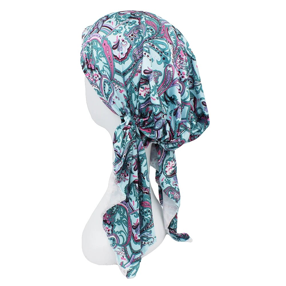 Chemo Skullies Beanie Girl Traditional Design Bandanas Women Turban Head Wrap For Hair Loss Cap Headwear Lady Rural Female HT229 Chemo Skullies Beanie Girl Traditional Design Bandanas Women Turban Head Wrap For Hair Loss Cap Headwear Lady Rural Female HT229