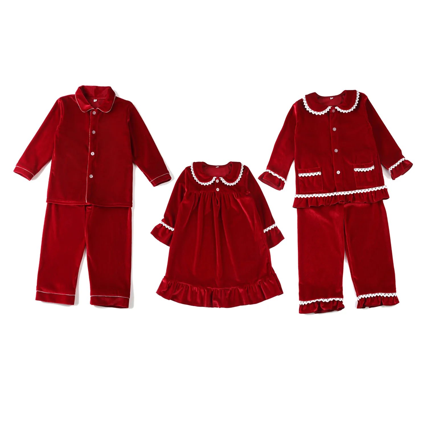 Christmas Cotton Carnival Mother Kids Ruffle Boys And Girl Baby Clothes Pajamas Sets Sibling Family Matching Pyjamas Sets Christmas Cotton Carnival Mother Kids Ruffle Boys And Girl Baby Clothes Pajamas Sets Sibling Family Matching Pyjamas Sets