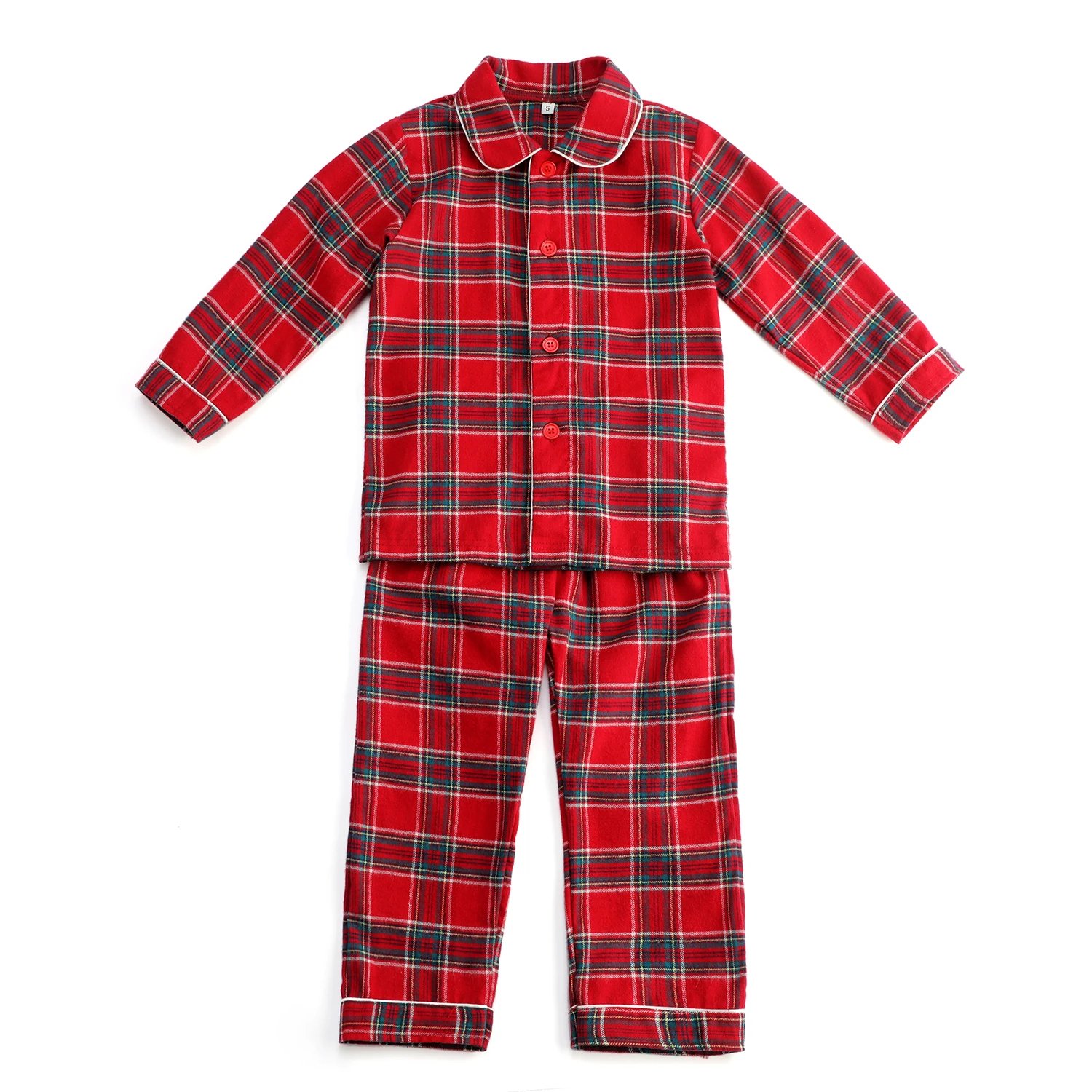 Christmas Cotton Carnival Mother Kids Ruffle Boys And Girl Baby Clothes Pajamas Sets Sibling Family Matching Pyjamas Sets