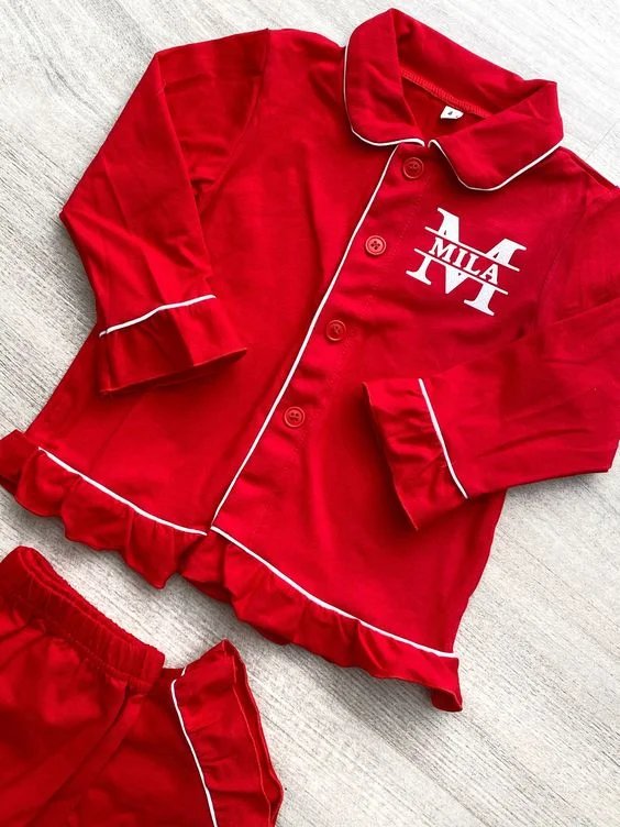 Christmas Cotton Carnival Mother Kids Ruffle Boys And Girl Baby Clothes Pajamas Sets Sibling Family Matching Pyjamas Sets Christmas Cotton Carnival Mother Kids Ruffle Boys And Girl Baby Clothes Pajamas Sets Sibling Family Matching Pyjamas Sets