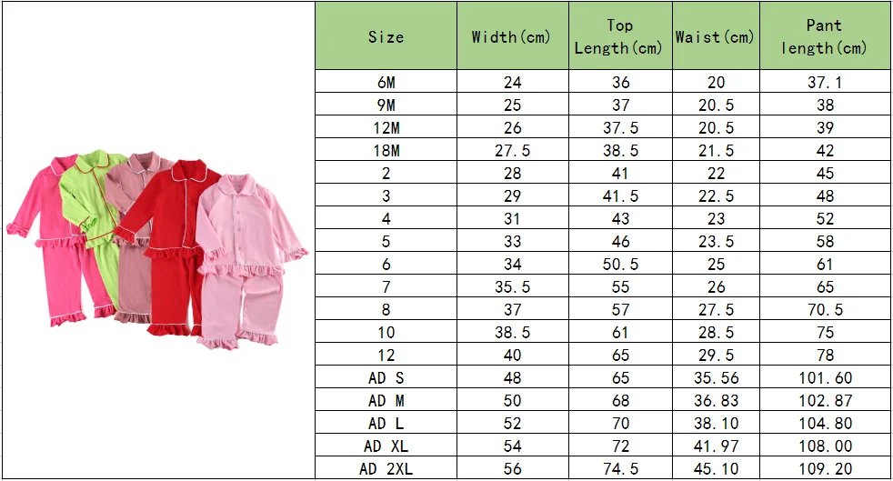 Christmas Cotton Carnival Mother Kids Ruffle Boys And Girl Baby Clothes Pajamas Sets Sibling Family Matching Pyjamas Sets
