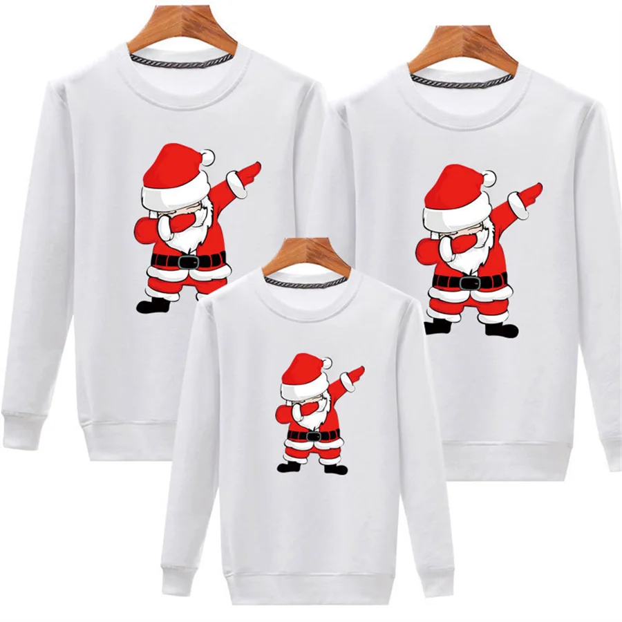 Fashion Christmas Sweaters High Quality Sweatshirt Tops Christmas Pajamas Family Mother Baby Daughter Cotton Matching Clothes Fashion Christmas Sweaters High Quality Sweatshirt Tops Christmas Pajamas Family Mother Baby Daughter Cotton Matching Clothes