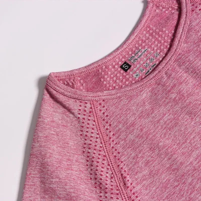 Seamless Yoga Set Women Sports Bra High Waist Push Up Leggings Long Sleeve Crop Top Gym Suits Workout Sportswear Fitness Outfit