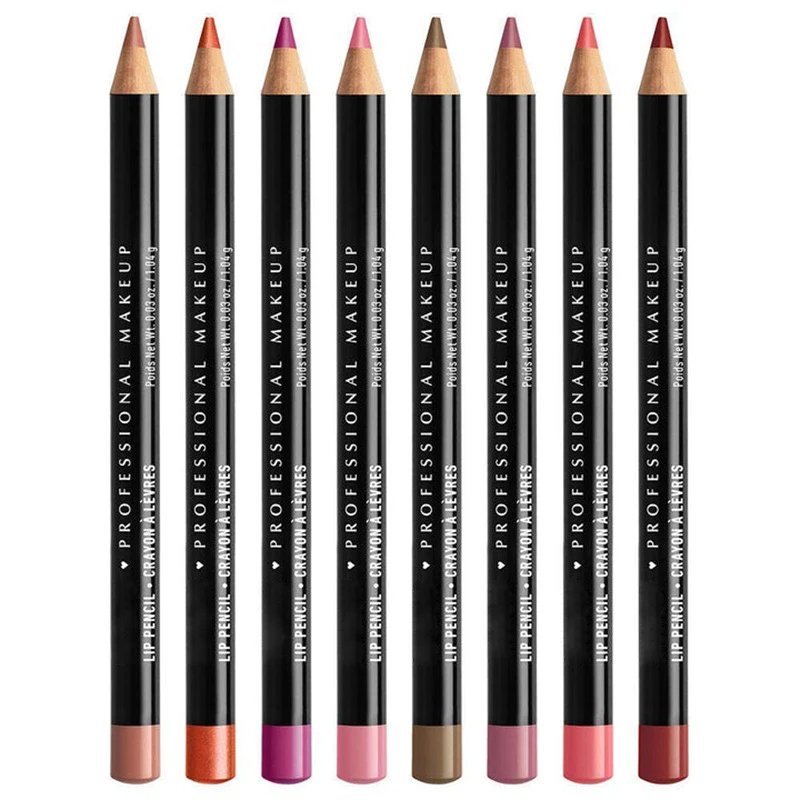 Slim Lip Pencil Long-Lasting Creamy Lip Liner Waterproof Plumping lip Stain Natural Nude Brown Lip Liner Professional Makeup
