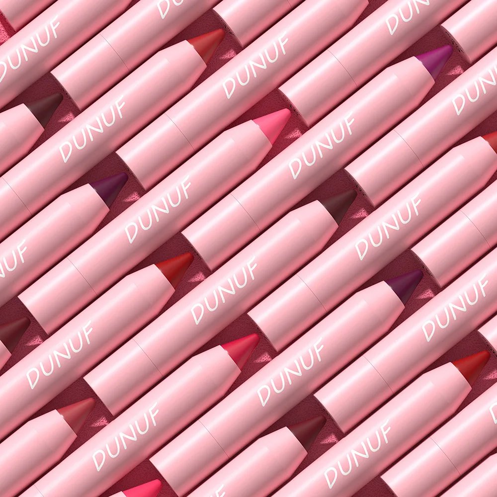 DUNUF Lipstick Pencil Waterproof Sexy Red Nude Purple Matte Tint Lipstick Lasting Lip liner Pen Longlasting Makeup Cosmetic DUNUF Lipstick Pencil Waterproof Sexy Red Nude Purple Matte Tint Lipstick Lasting Lip liner Pen Longlasting Makeup Cosmetic
