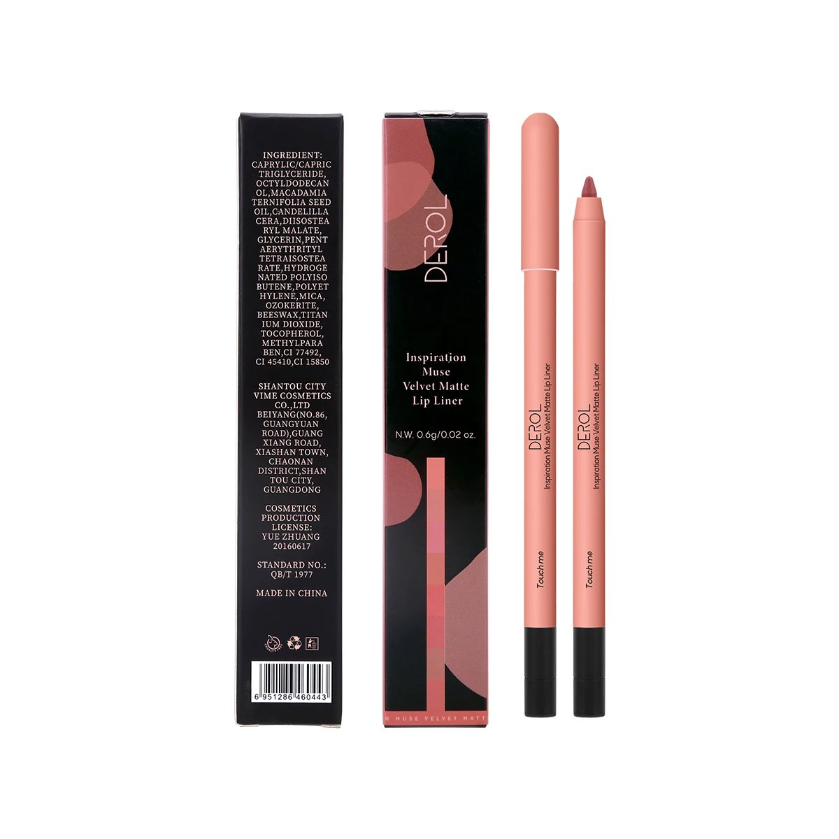 Waterproof Lip Liner Pencil Sexy Red Matte Contour Tint Lip Liner Long Lasting Non-stick Cup Nude Lipstick Lips Makeup Cosmetic