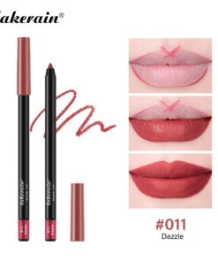 Lipliner Pencil Waterproof Matte Red Contour Tint Lipstick Long Lasting Non-stick Cup Moisturising Lips Makeup 12 Colors