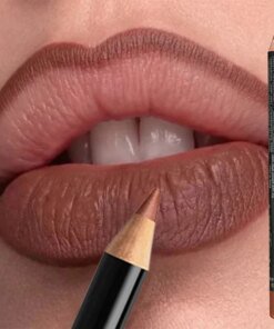 Nude Matte Lipstick Pencil multifunctional14 Color Long-lasting Waterproof Lip Pencil High Pigmented Lip Liner Lip Makeup Tool