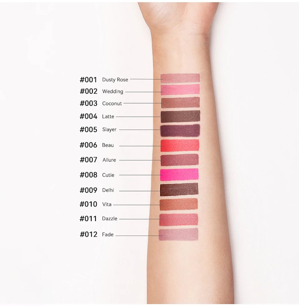 Lot Lip Pencils Set Pencil Lipstick Eyeliner Long Lasting Lip Liner Dark Brown Cosmetics Specific Lips Original Makeup Lipliner