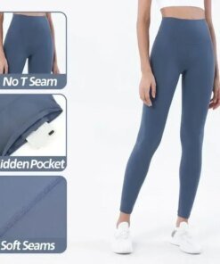 Alternative view of Sportswear Woman Gym Sports Bra and Leggings Two Piece Sets Outifits Naked Feeling Female Fitness Clothing Women' Tracksuit