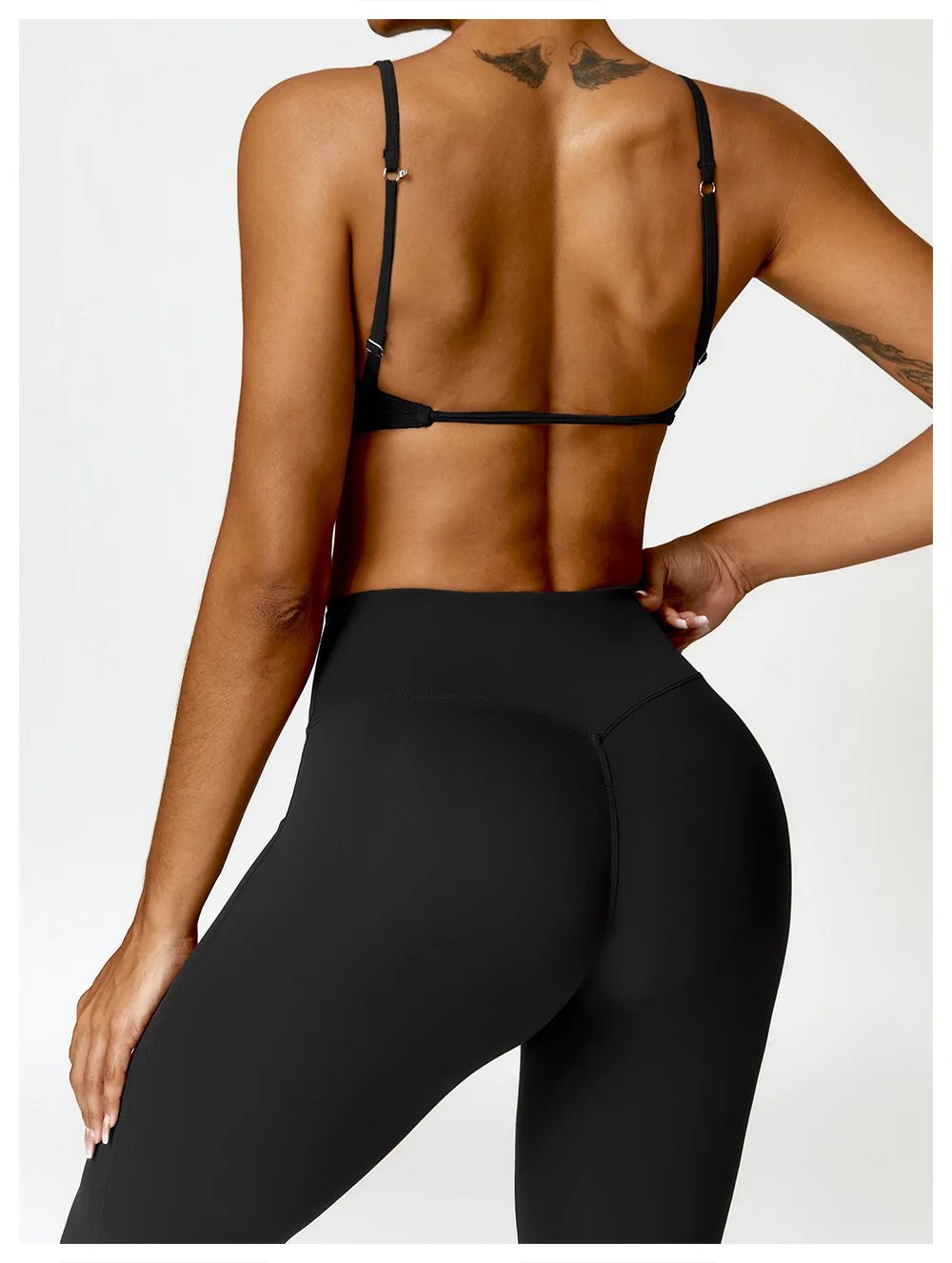 3PCS Seamless Sports Set Women Flared Pants Workout Suit Seamless Yoga Clothing Gym Bra Sportswear Female Running Jackets Set 