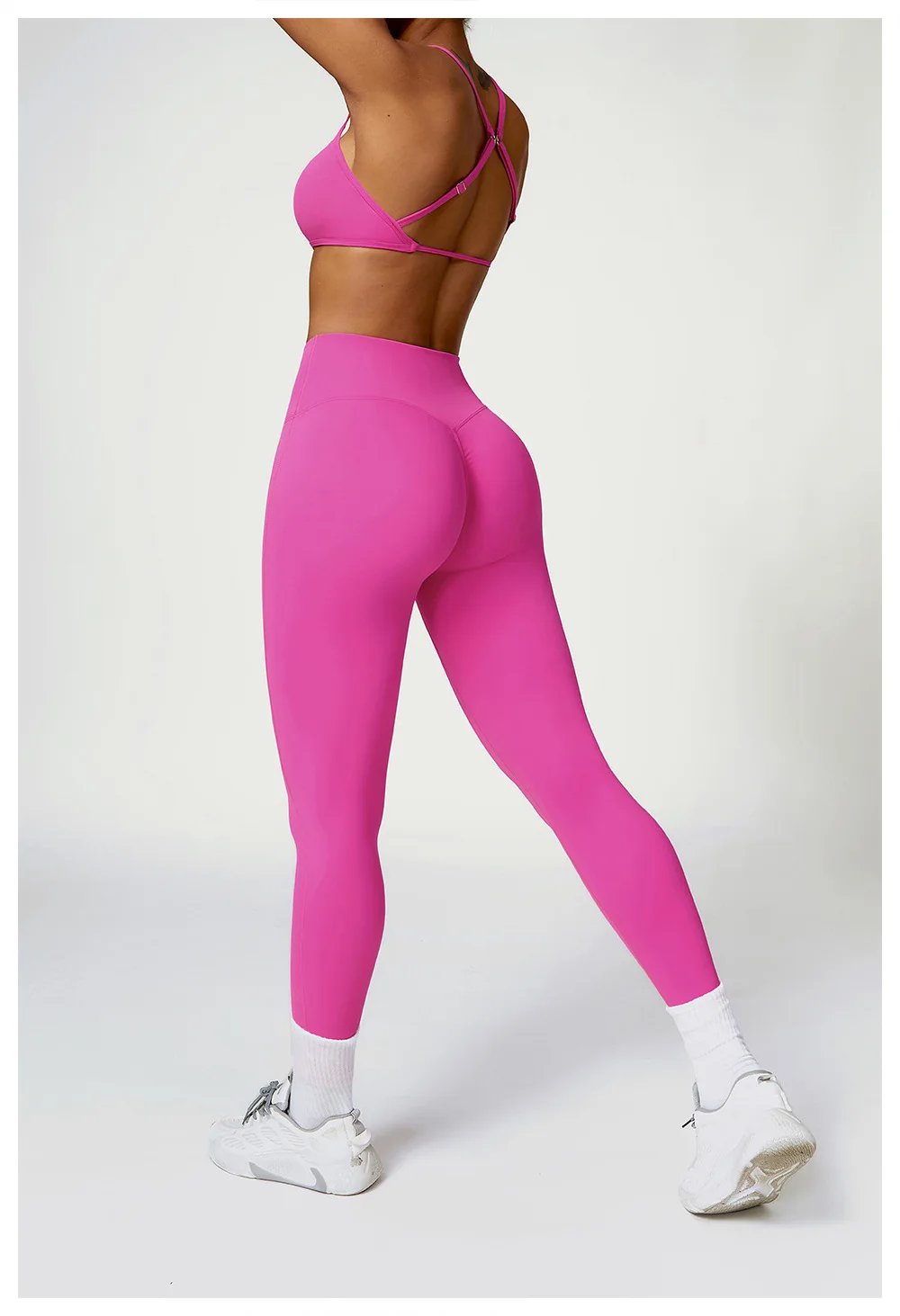 3PCS Seamless Sports Set Women Flared Pants Workout Suit Seamless Yoga Clothing Gym Bra Sportswear Female Running Jackets Set 