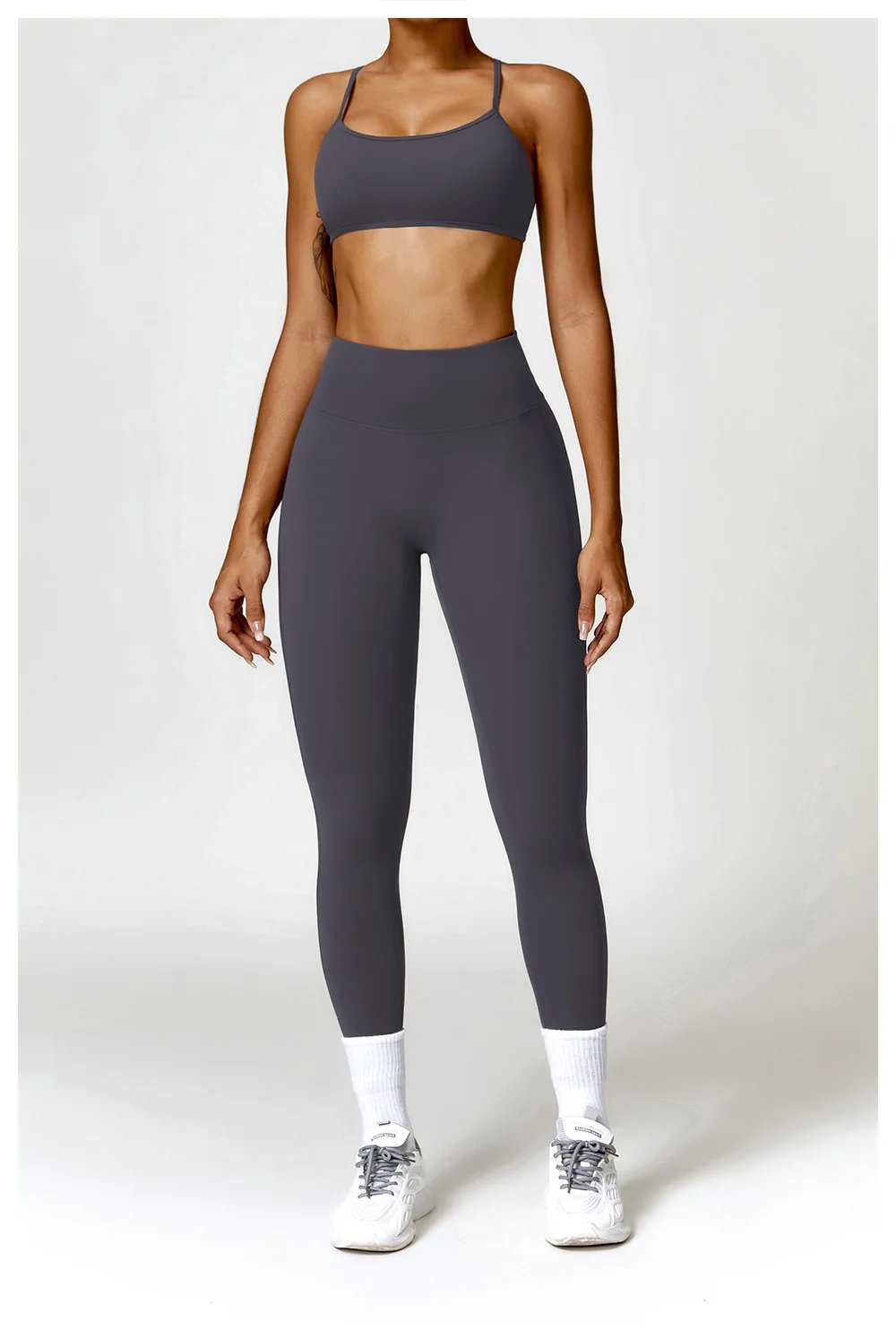 3PCS Seamless Sports Set Women Flared Pants Workout Suit Seamless Yoga Clothing Gym Bra Sportswear Female Running Jackets Set 