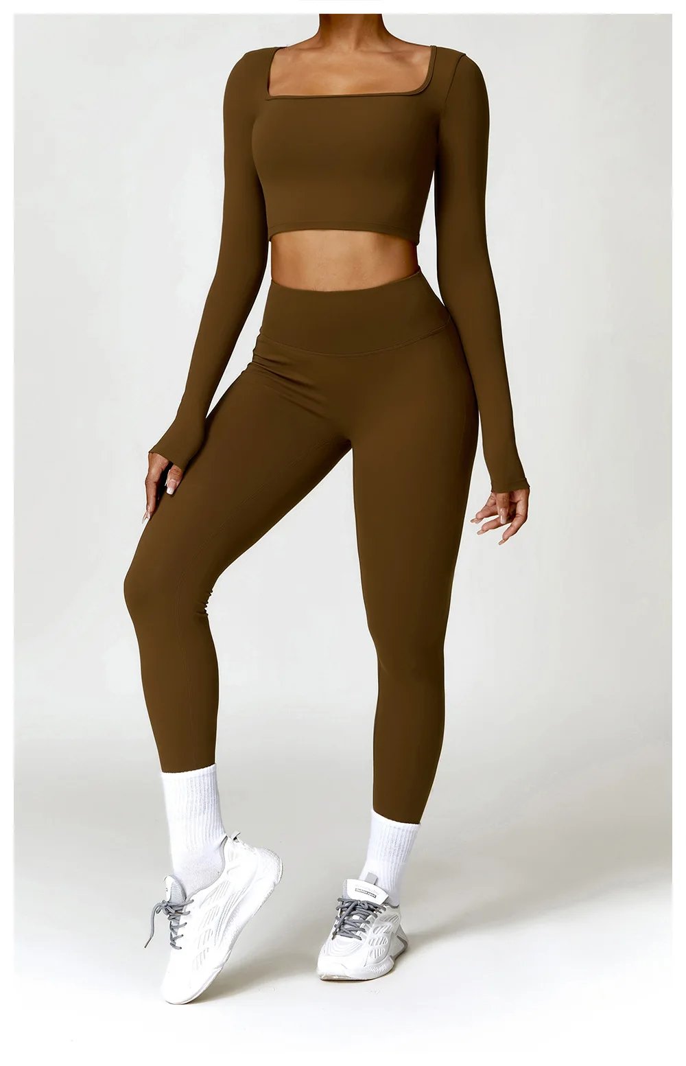 3PCS Seamless Sports Set Women Flared Pants Workout Suit Seamless Yoga Clothing Gym Bra Sportswear Female Running Jackets Set 