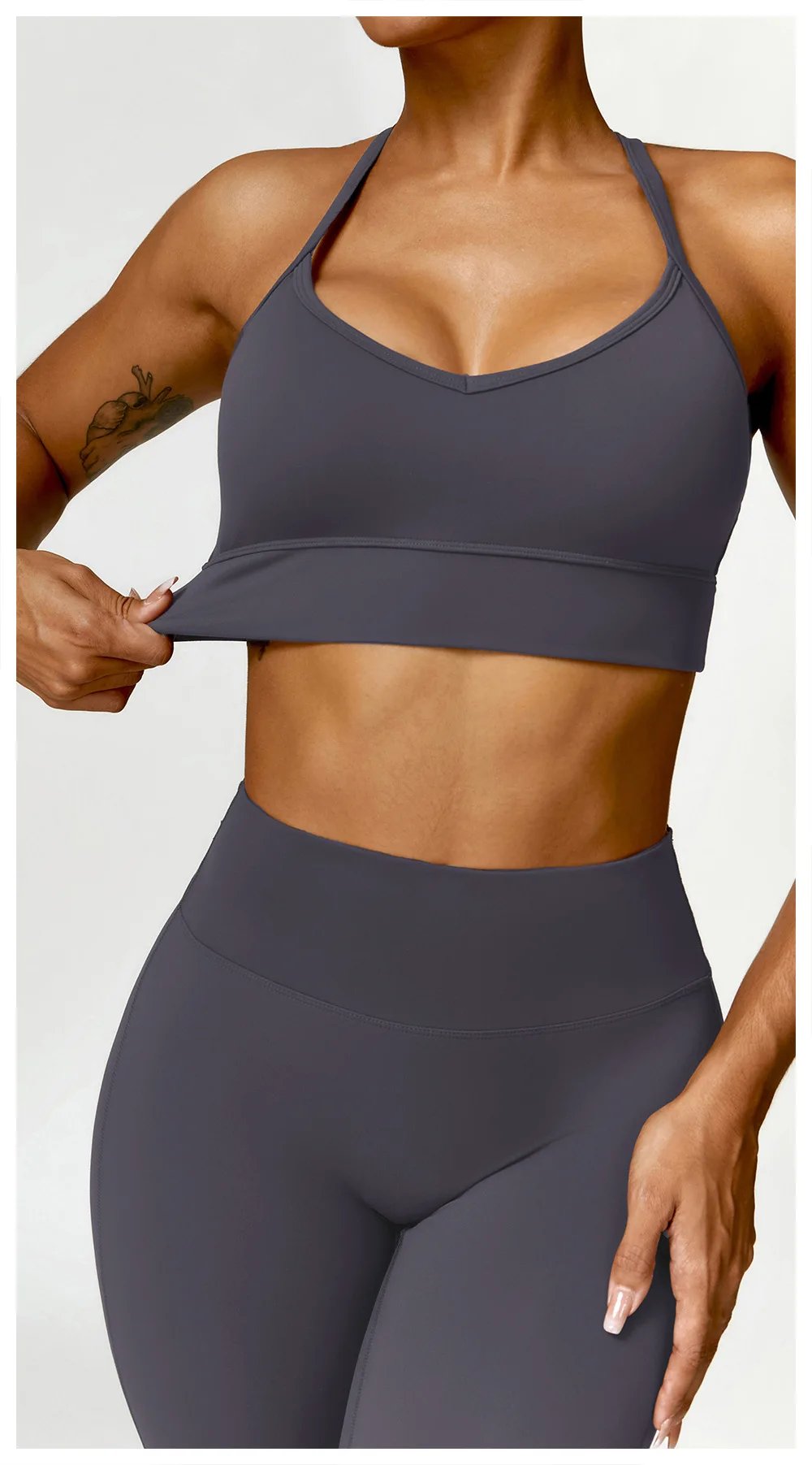 3PCS Seamless Sports Set Women Flared Pants Workout Suit Seamless Yoga Clothing Gym Bra Sportswear Female Running Jackets Set 