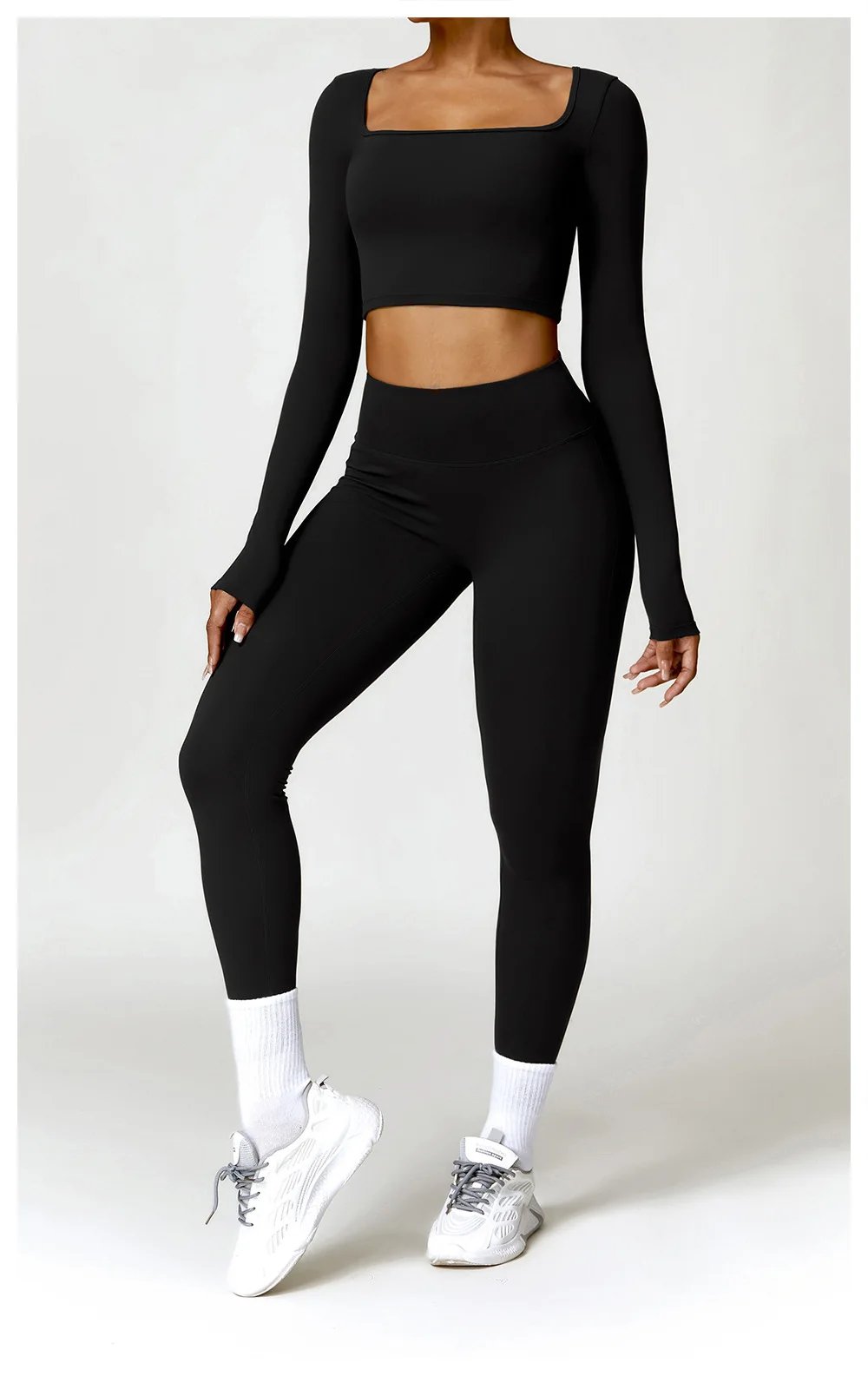 3PCS Seamless Sports Set Women Flared Pants Workout Suit Seamless Yoga Clothing Gym Bra Sportswear Female Running Jackets Set 