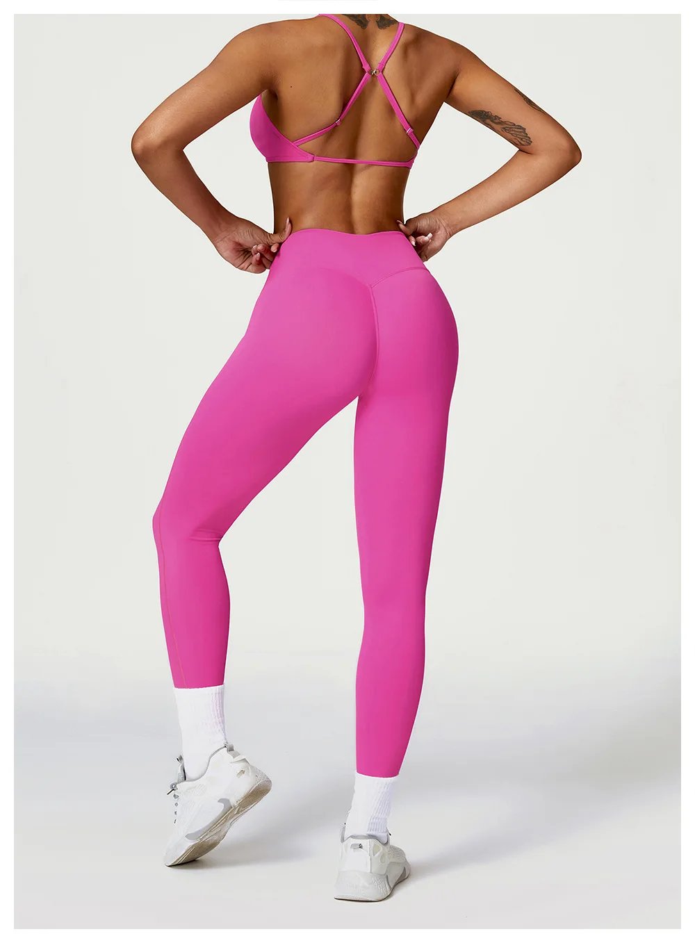 3PCS Seamless Sports Set Women Flared Pants Workout Suit Seamless Yoga Clothing Gym Bra Sportswear Female Running Jackets Set 