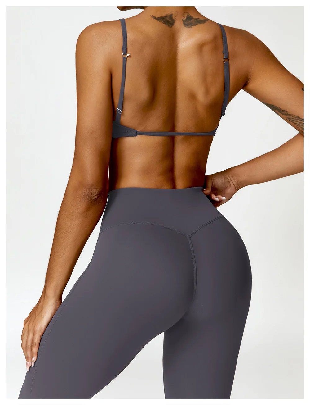 3PCS Seamless Sports Set Women Flared Pants Workout Suit Seamless Yoga Clothing Gym Bra Sportswear Female Running Jackets Set 