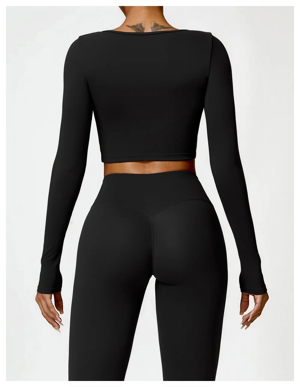 3PCS Seamless Sports Set Women Flared Pants Workout Suit Seamless Yoga Clothing Gym Bra Sportswear Female Running Jackets Set 