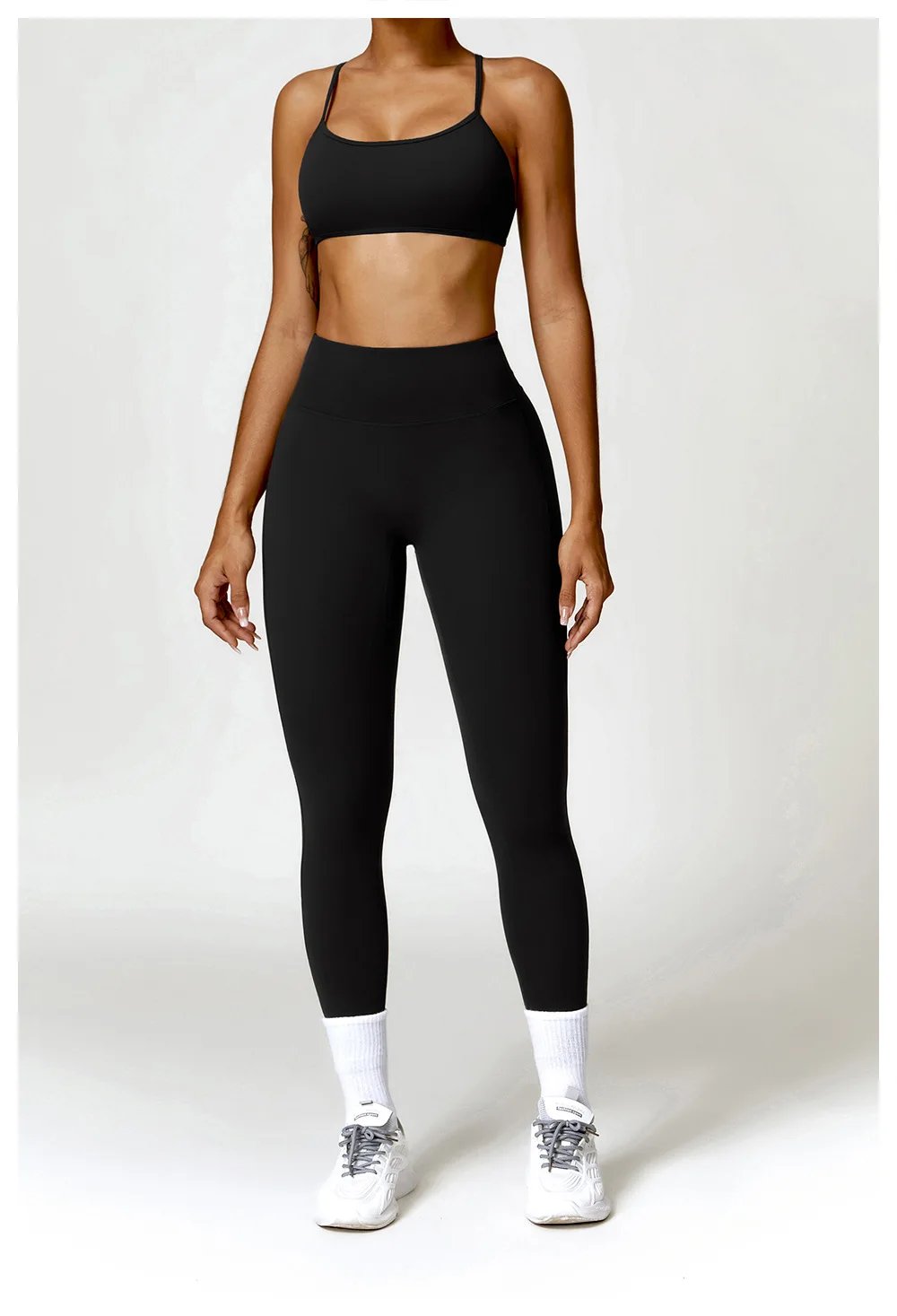 3PCS Seamless Sports Set Women Flared Pants Workout Suit Seamless Yoga Clothing Gym Bra Sportswear Female Running Jackets Set 