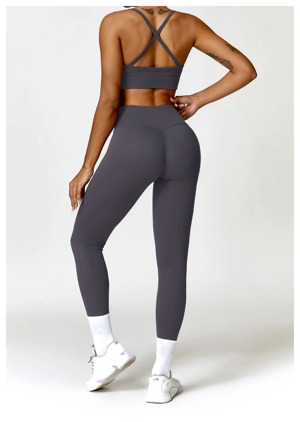 3PCS Seamless Sports Set Women Flared Pants Workout Suit Seamless Yoga Clothing Gym Bra Sportswear Female Running Jackets Set 