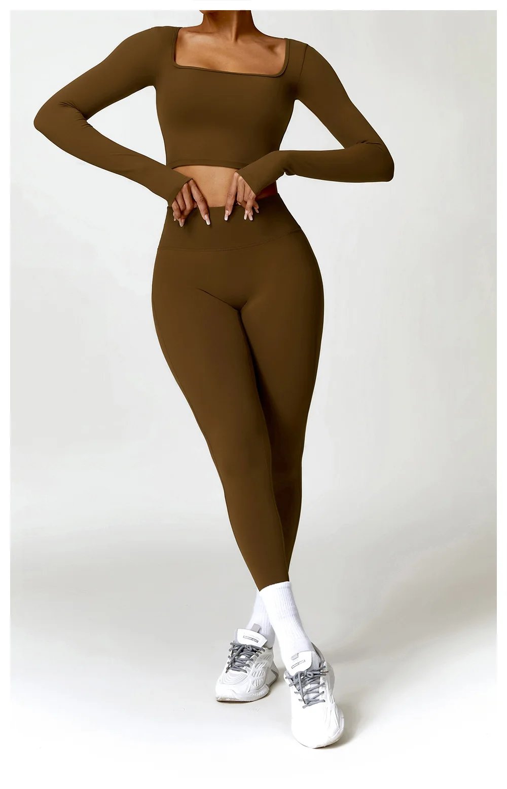 3PCS Seamless Sports Set Women Flared Pants Workout Suit Seamless Yoga Clothing Gym Bra Sportswear Female Running Jackets Set 