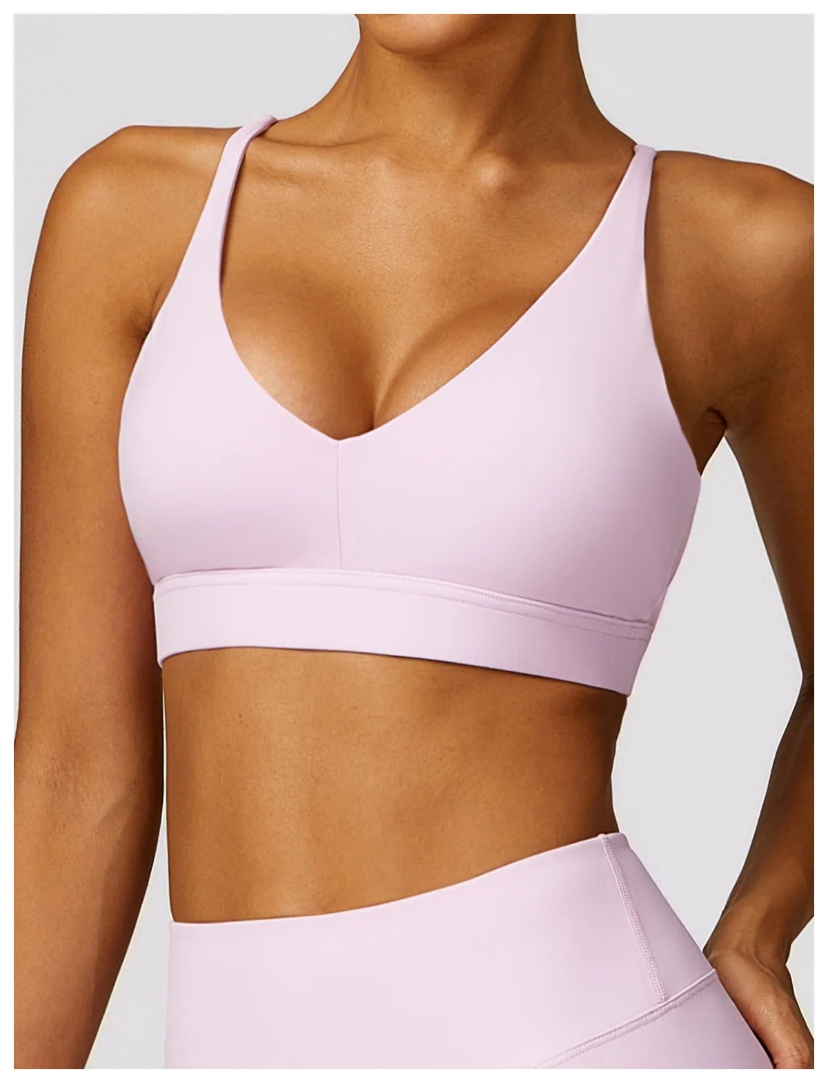 Yoga Set 2 Pieces Women Tracksuits Workout Sportswear Gym Clothing Fitness Long Sleeve Crop Top High Waist Leggings Sports Suits