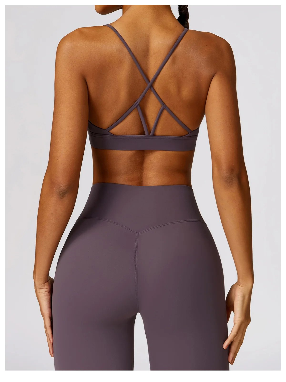 Yoga Set 2 Pieces Women Tracksuits Workout Sportswear Gym Clothing Fitness Long Sleeve Crop Top High Waist Leggings Sports Suits