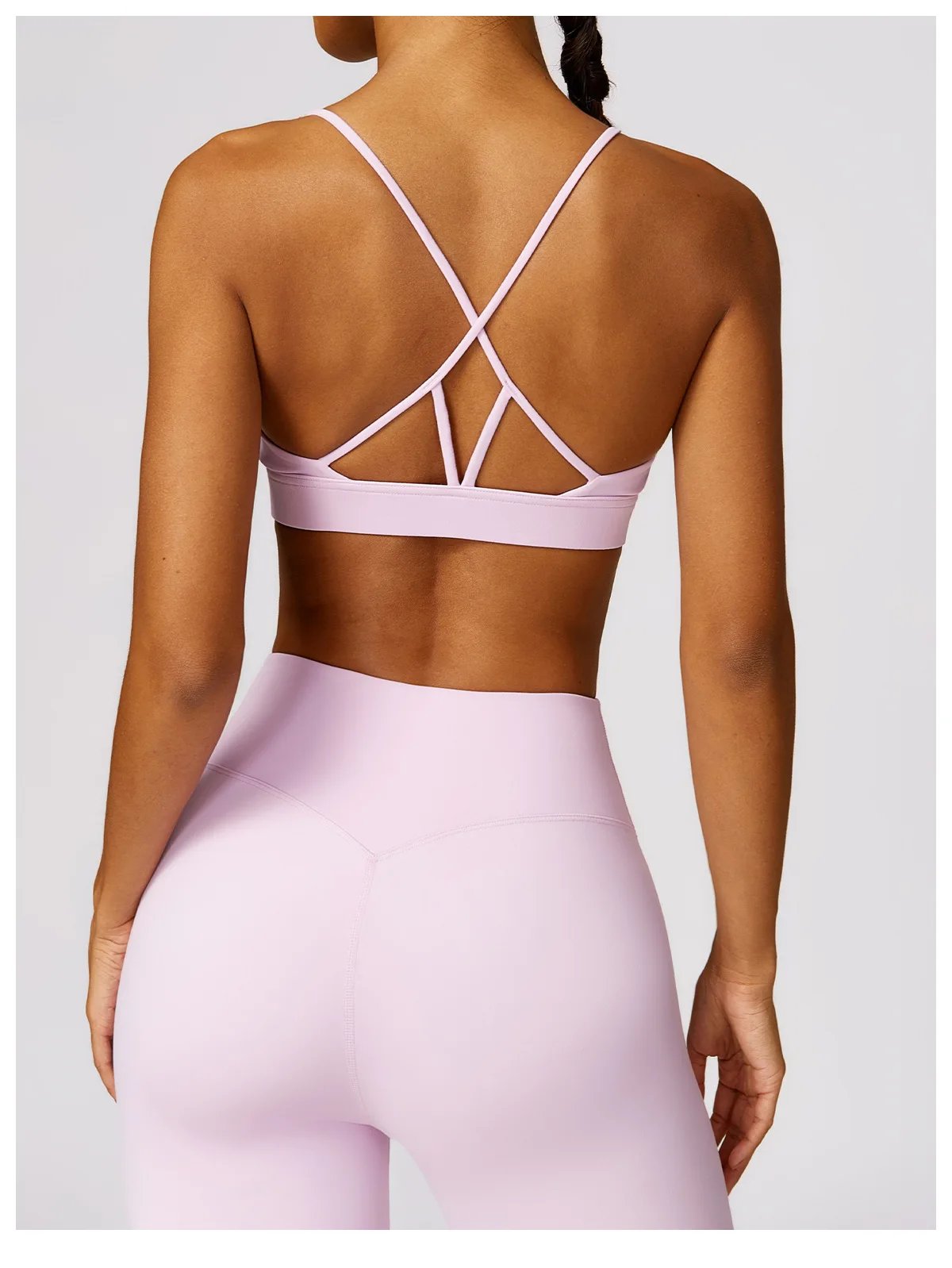 Yoga Set 2 Pieces Women Tracksuits Workout Sportswear Gym Clothing Fitness Long Sleeve Crop Top High Waist Leggings Sports Suits