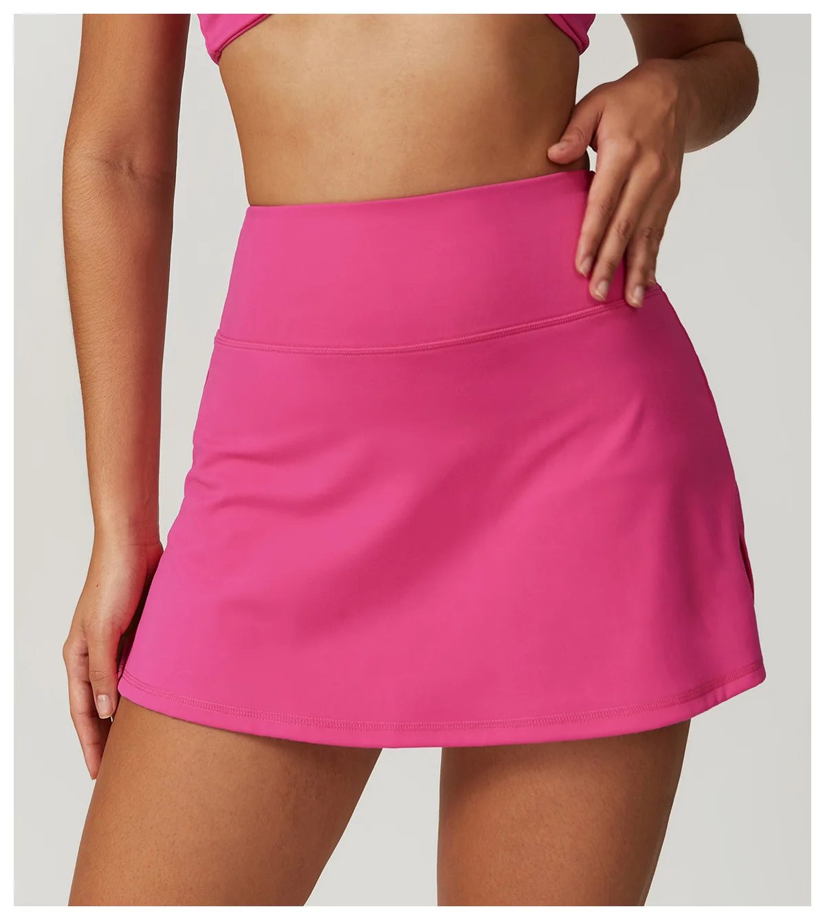 Summer Tennis Skirts Women Shorts Golf Pantskirt Sports Fitness Shorts High Waist Yoga Running Shorts Skirt Gym Workout Clothing