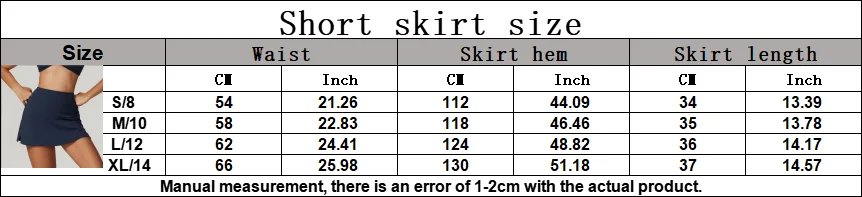 Summer Tennis Skirts Women Shorts Golf Pantskirt Sports Fitness Shorts High Waist Yoga Running Shorts Skirt Gym Workout Clothing