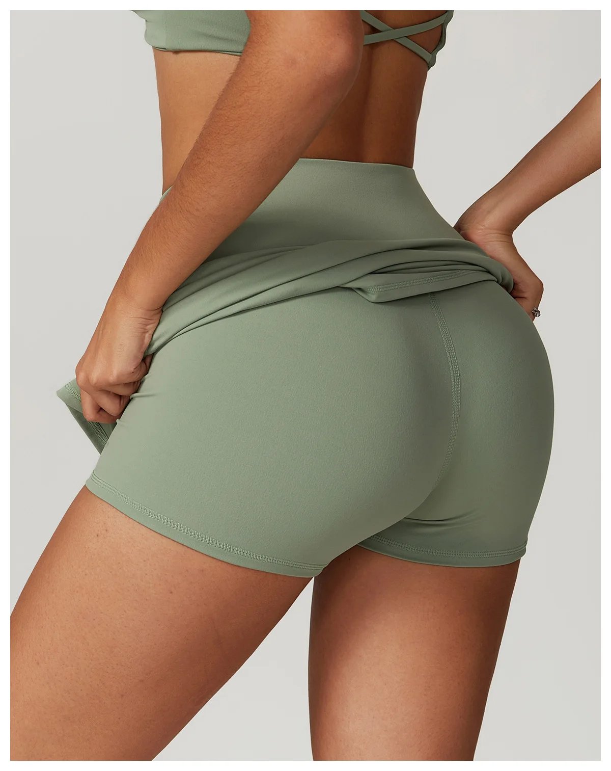 Summer Tennis Skirts Women Shorts Golf Pantskirt Sports Fitness Shorts High Waist Yoga Running Shorts Skirt Gym Workout Clothing
