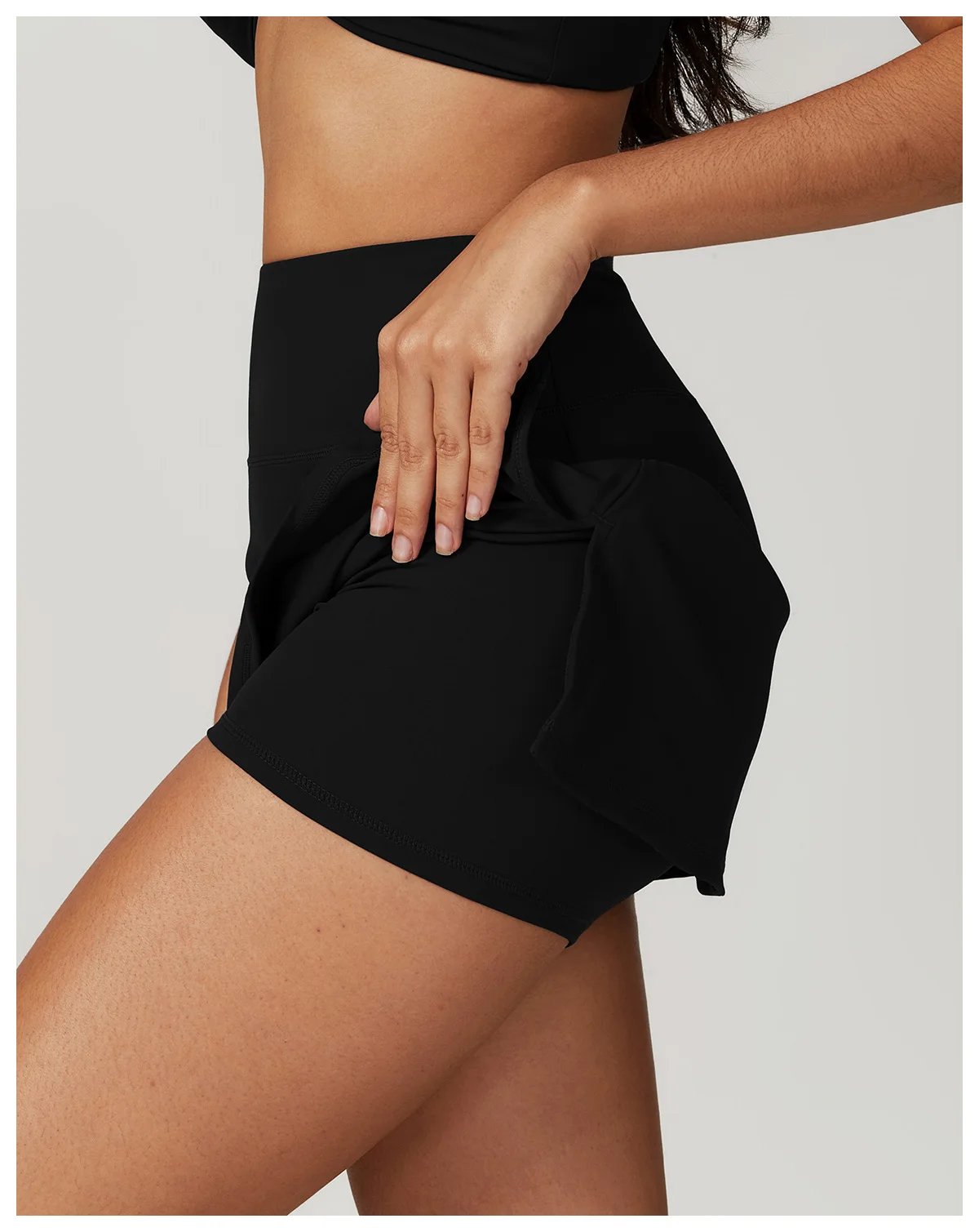 Summer Tennis Skirts Women Shorts Golf Pantskirt Sports Fitness Shorts High Waist Yoga Running Shorts Skirt Gym Workout Clothing
