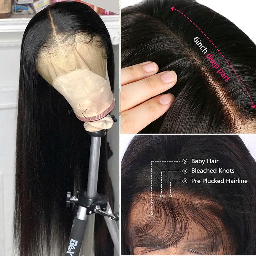 HD Lace Frontal Wig 13x6 13x4 Lace Front Human Hair Wigs Lemoda Remy Wig For Women 34 32 Inch Straight Transparent Lace Wig HD Lace Frontal Wig 13x6 13x4 Lace Front Human Hair Wigs Lemoda Remy Wig For Women 34 32 Inch Straight Transparent Lace Wig