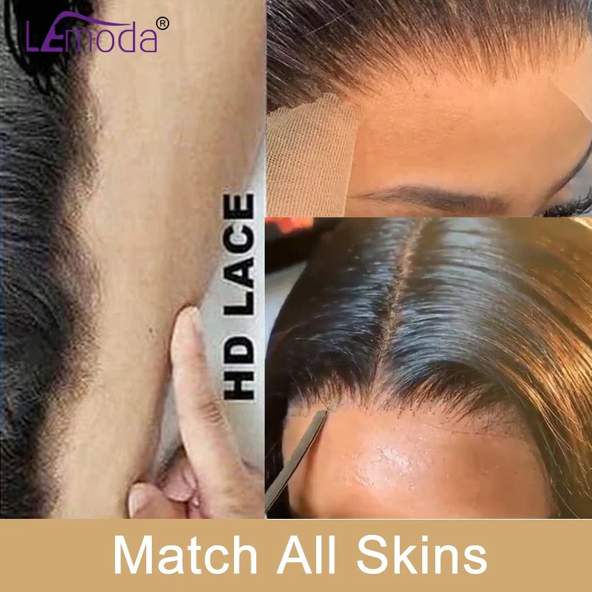 HD Lace Frontal Wig 13x6 13x4 Lace Front Human Hair Wigs Lemoda Remy Wig For Women 34 32 Inch Straight Transparent Lace Wig HD Lace Frontal Wig 13x6 13x4 Lace Front Human Hair Wigs Lemoda Remy Wig For Women 34 32 Inch Straight Transparent Lace Wig