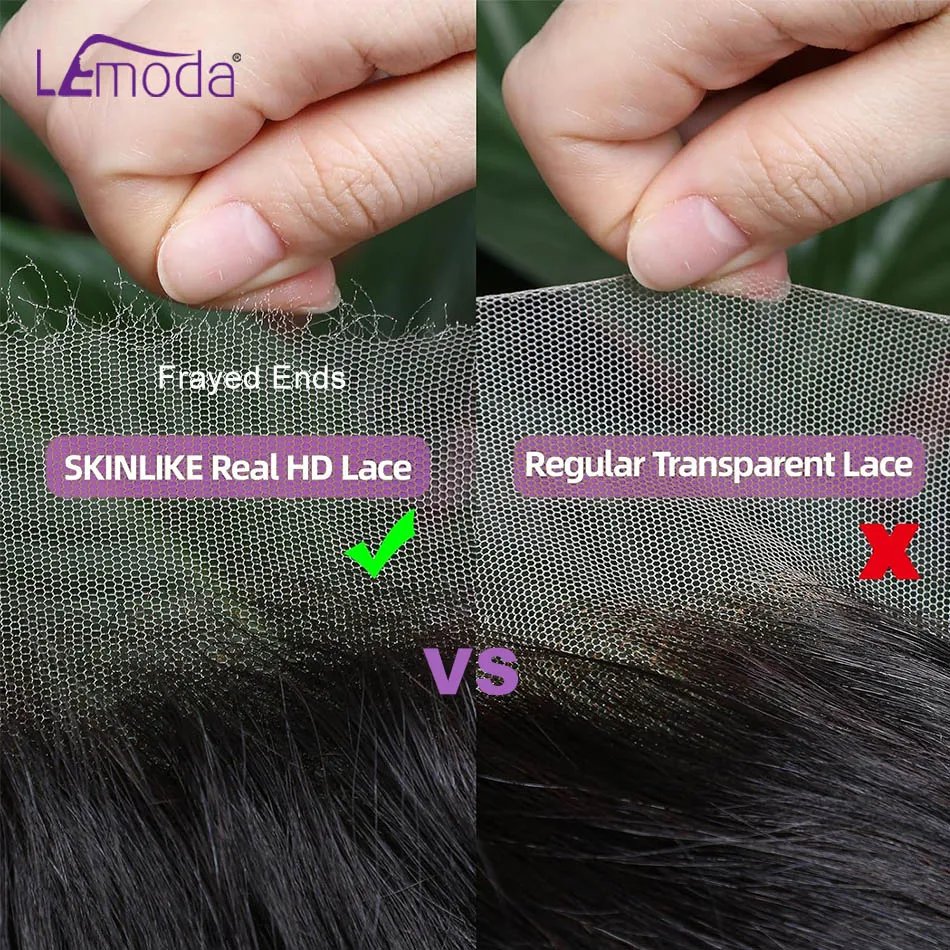 13x6 HD Lace Frontal Wig Deep Wave 250 Density SKINLIKE Real HD Lace Wig Virgin Hair Pre plucked 13x4 Lace Wig Human Hair Lemoda 13x6 HD Lace Frontal Wig Deep Wave 250 Density SKINLIKE Real HD Lace Wig Virgin Hair Pre plucked 13x4 Lace Wig Human Hair Lemoda