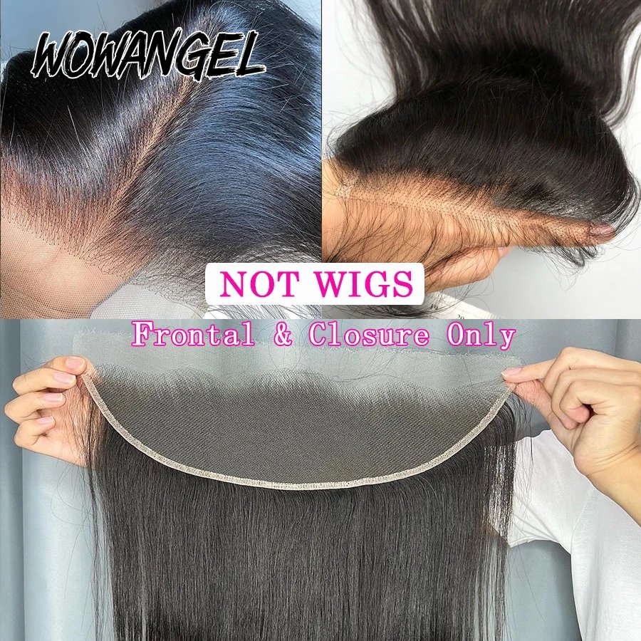 Wow Angel 13x4 13x6 HD Lace Frontal Only Melt Skins Brazilian Straight Human Hair 5x5 6x6 HD Lace Closure Pre Plucked Free Part Wow Angel 13x4 13x6 HD Lace Frontal Only Melt Skins Brazilian Straight Human Hair 5x5 6x6 HD Lace Closure Pre Plucked Free Part