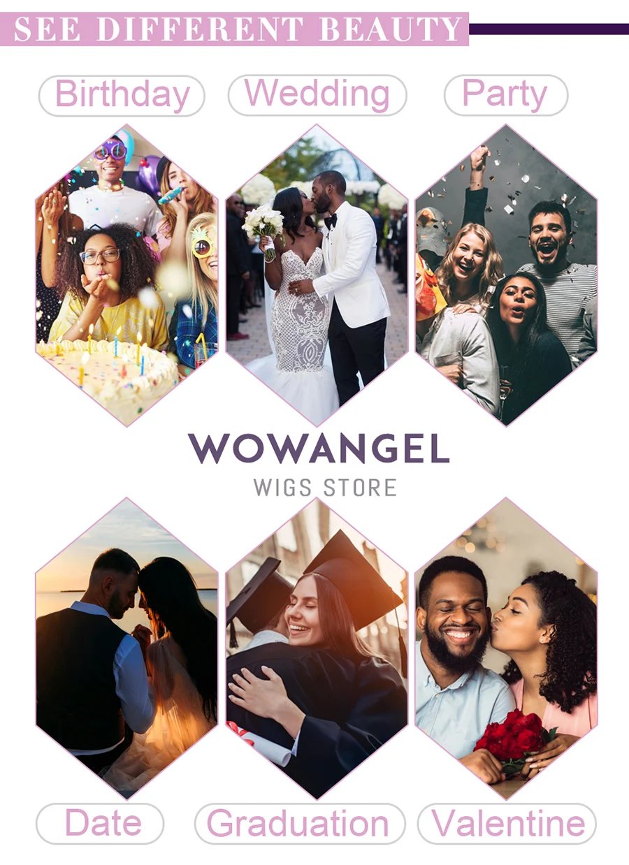 Wow Angel 13x6 HD Lace Frontal Wigs Water Wave Wigs Pre Plucked Human Hair Wigs Melt Skins Curly Brazilian Hair For Women Wow Angel 13x6 HD Lace Frontal Wigs Water Wave Wigs Pre Plucked Human Hair Wigs Melt Skins Curly Brazilian Hair For Women