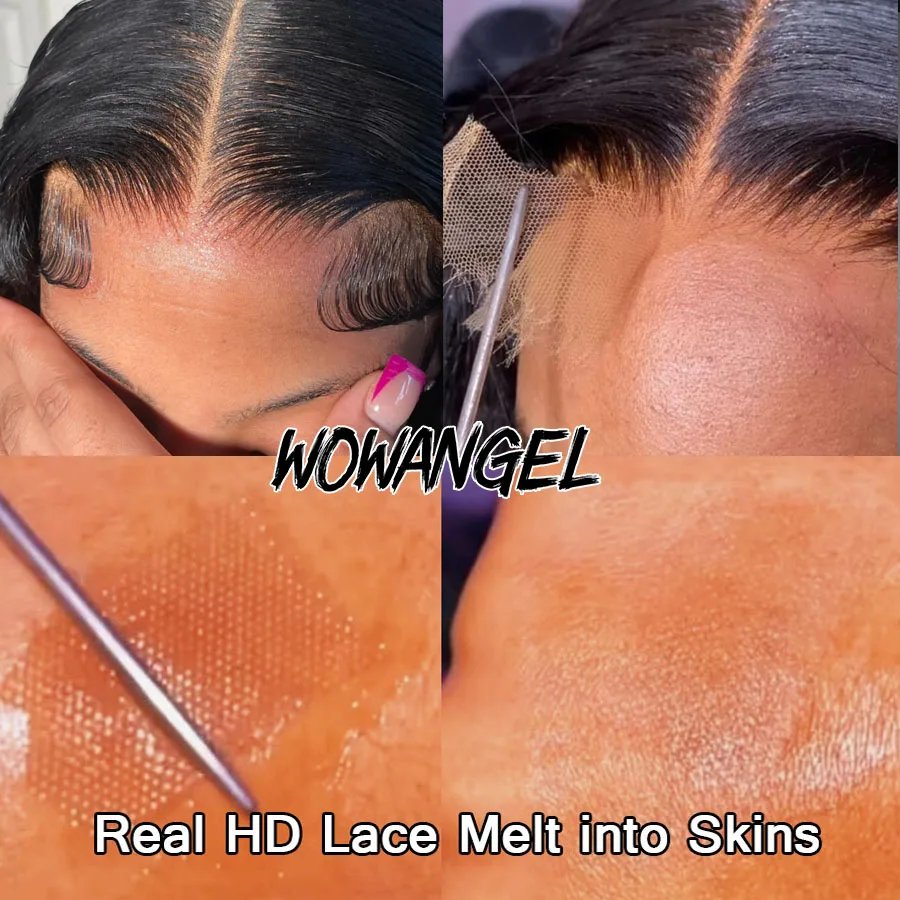 Wow Angel 34inch Highlight Body Wave Wigs 5X5 HD Lace Closure Wig Honey Blonde 250% Glueless Wig Human Hair Ready to Wear Wigs Wow Angel 34inch Highlight Body Wave Wigs 5X5 HD Lace Closure Wig Honey Blonde 250% Glueless Wig Human Hair Ready to Wear Wigs