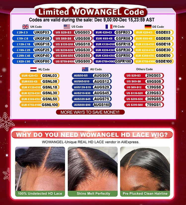 Wowangel 13x6 Full Lace Frontal Wig HD Lace Frontal Wigs Body Wave Human Hair Wigs 250% HD Lace Closure Wigs Melt Skins Glueless Wowangel 13x6 Full Lace Frontal Wig HD Lace Frontal Wigs Body Wave Human Hair Wigs 250% HD Lace Closure Wigs Melt Skins Glueless