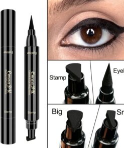 Liquid Eyeliner Stamp Marker Pen Waterproof Long Lasting Double-ended Cosmetic Makeup Eye Liner