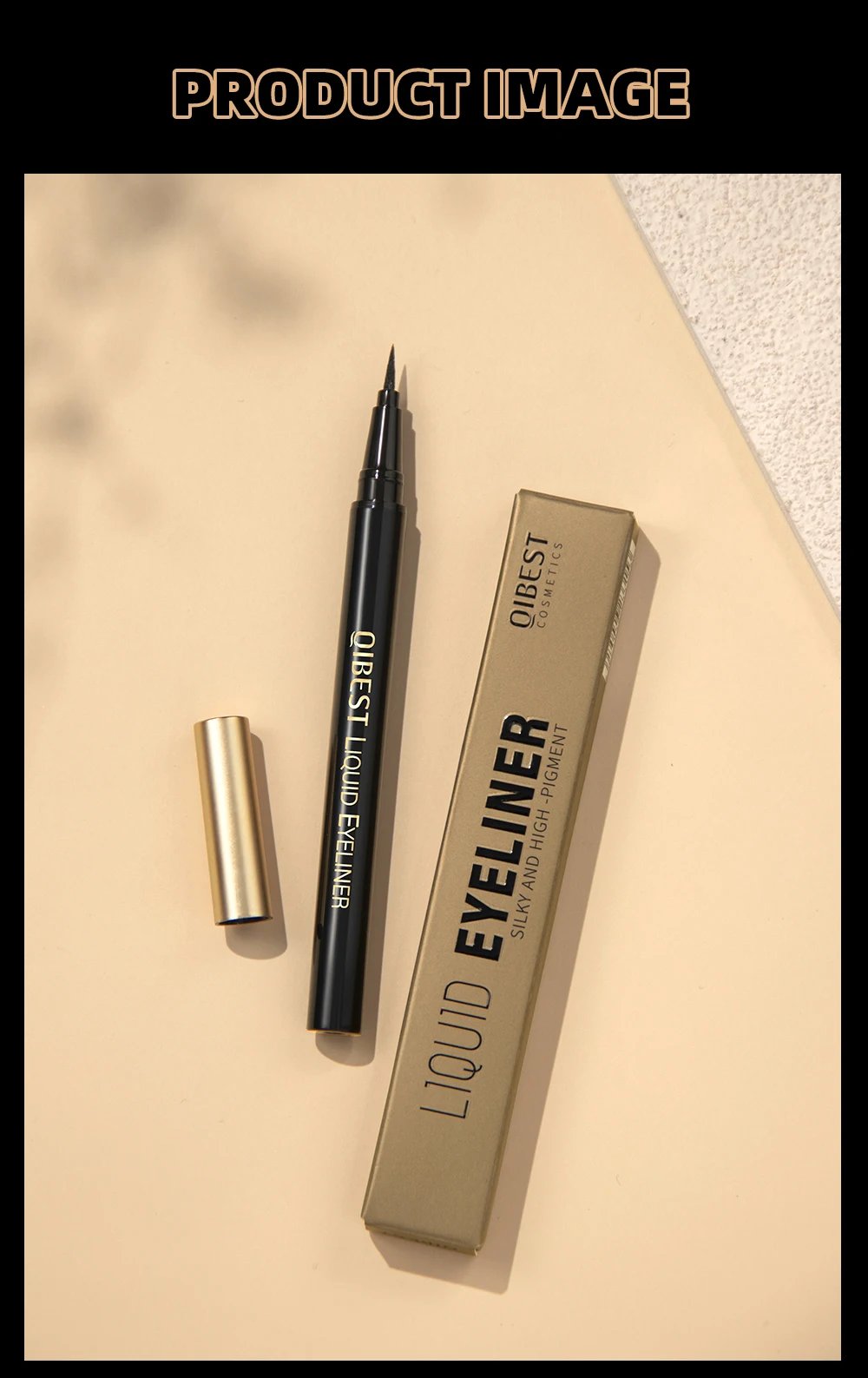 Long Lasting Black Liquid Eyeliner Waterproof Eye Liner Pencil Quick Drying Not Bloom Natural Eyeliner Liquid Pen Cosmetic Tools Long Lasting Black Liquid Eyeliner Waterproof Eye Liner Pencil Quick Drying Not Bloom Natural Eyeliner Liquid Pen Cosmetic Tools