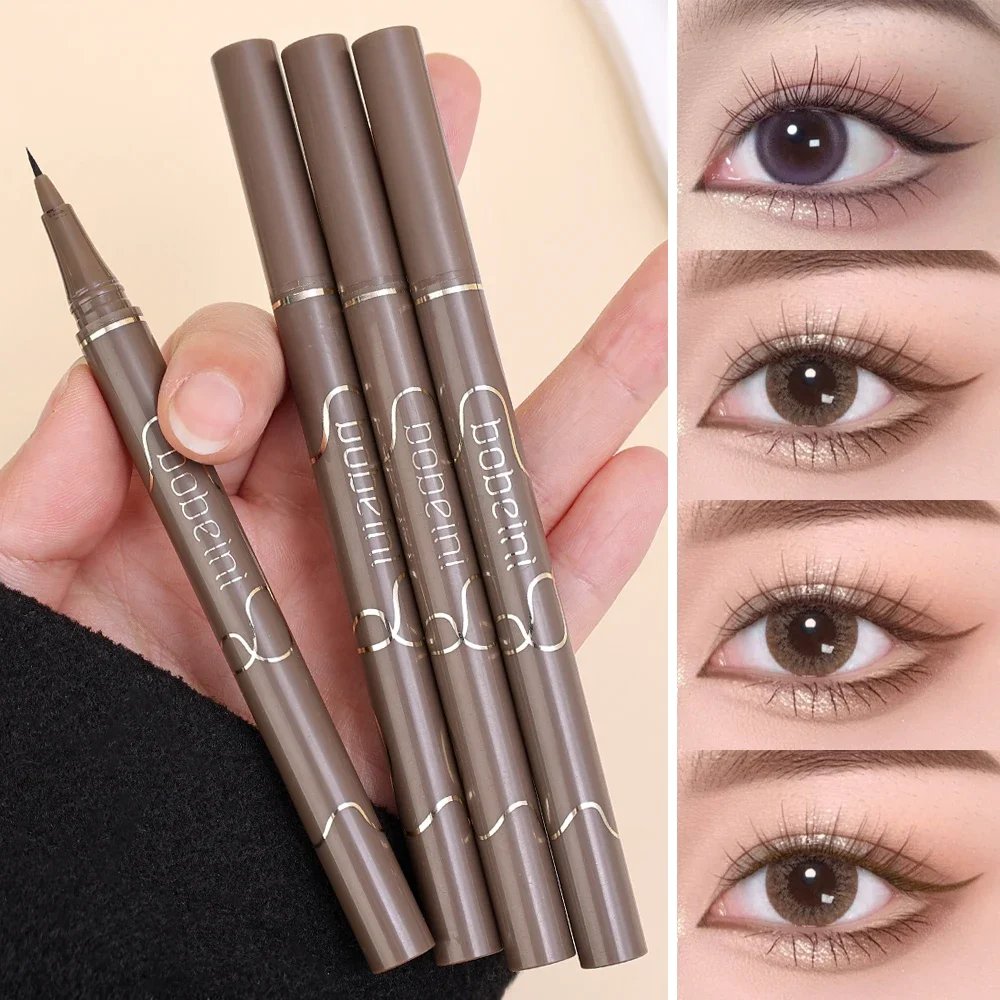 Waterproof Quick Dry Liquid Eyeliner Pen Lasting Lying Silkworm Eyeliner Pencil Ultra-fine Matte Black Brown Beauty Eyes Makeup Waterproof Quick Dry Liquid Eyeliner Pen Lasting Lying Silkworm Eyeliner Pencil Ultra-fine Matte Black Brown Beauty Eyes Makeup