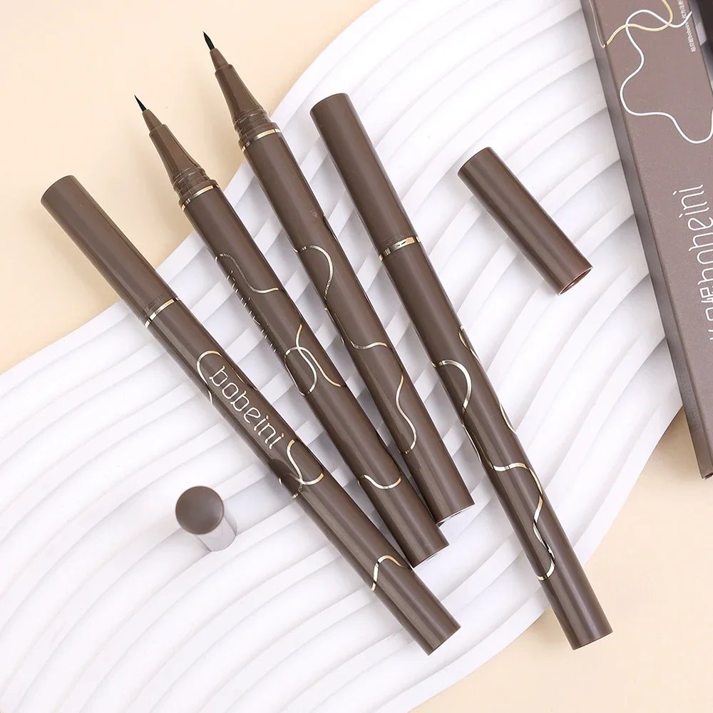 Waterproof Quick Dry Liquid Eyeliner Pen Lasting Lying Silkworm Eyeliner Pencil Ultra-fine Matte Black Brown Beauty Eyes Makeup Waterproof Quick Dry Liquid Eyeliner Pen Lasting Lying Silkworm Eyeliner Pencil Ultra-fine Matte Black Brown Beauty Eyes Makeup