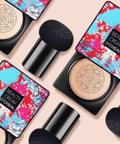 Mushroom Head Air Cushion CC Cream Foundation Concealer Oil-control BB Cream Whitening Face Base Makeup Cosmetics Moisturizing